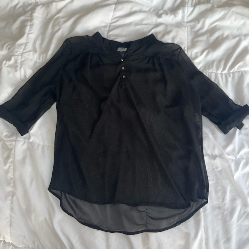 Black blouse size S